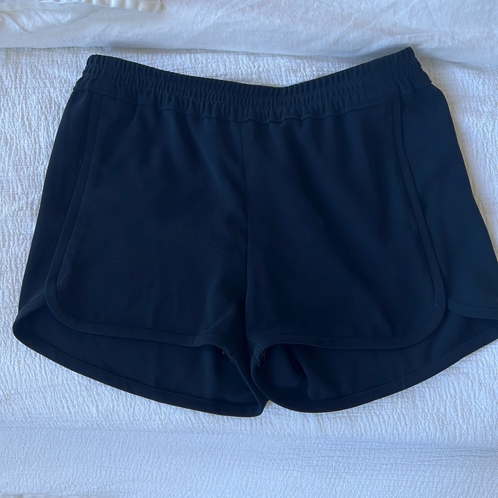 Jcrew crepe shorts, navy
